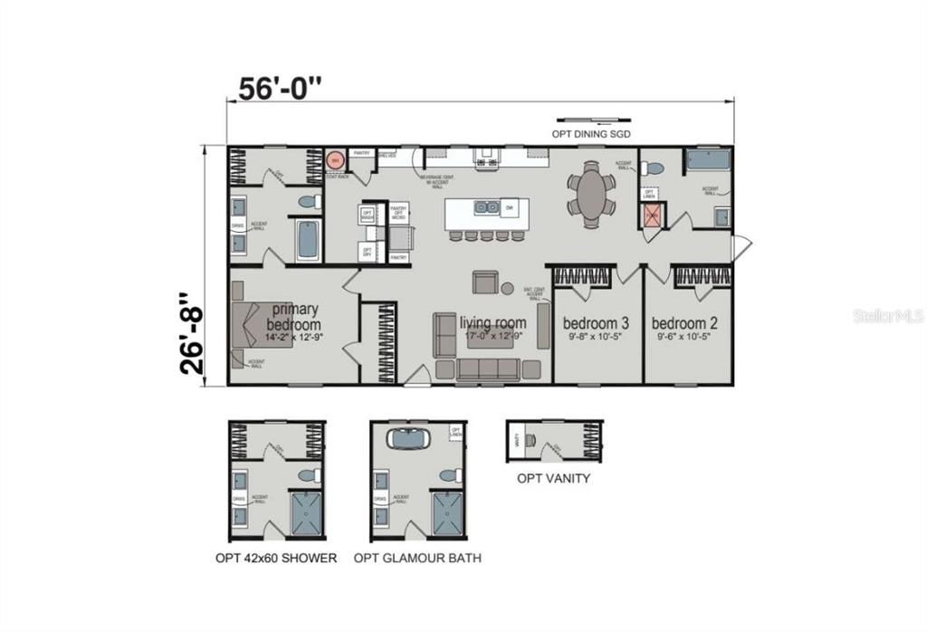 На продажу: $289,900 (3 спален, 2 ванн, 1493 Квадратных фут)