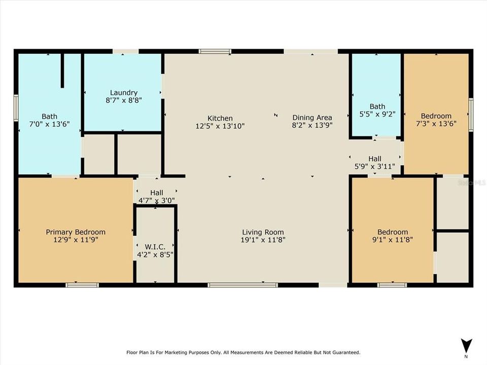 En Venta: $255,000 (3 camas, 2 baños, 1387 Pies cuadrados)