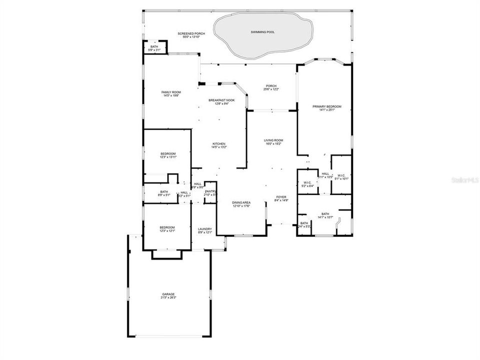 For Sale: $1,000,000 (3 beds, 2 baths, 2603 Square Feet)