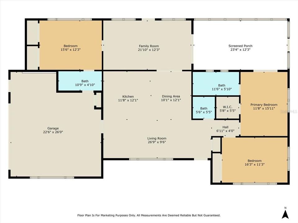 待售: $649,000 (3 贝兹, 2 浴室, 1449 平方英尺)