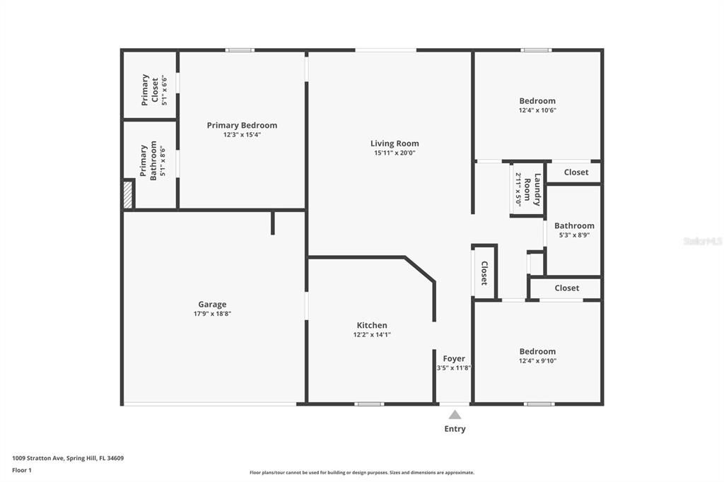 На продажу: $279,900 (3 спален, 2 ванн, 1368 Квадратных фут)