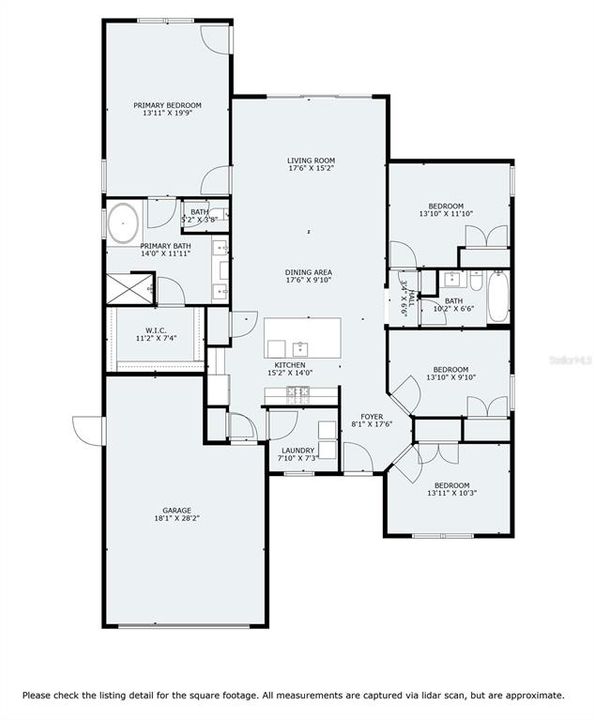 待售: $449,500 (4 贝兹, 2 浴室, 2125 平方英尺)