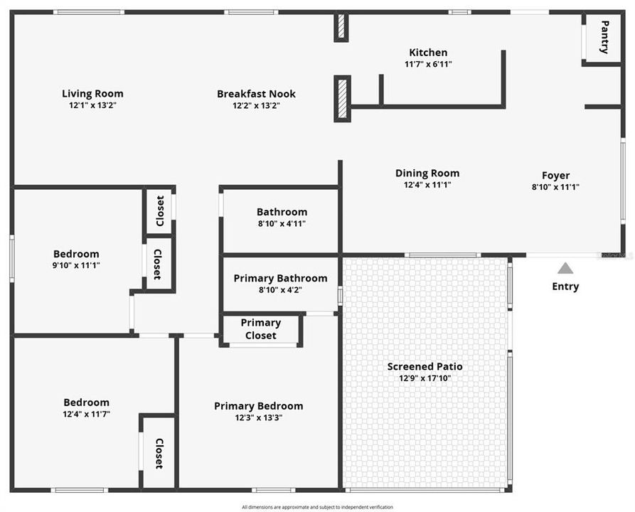 合同活跃: $249,900 (3 贝兹, 2 浴室, 1348 平方英尺)
