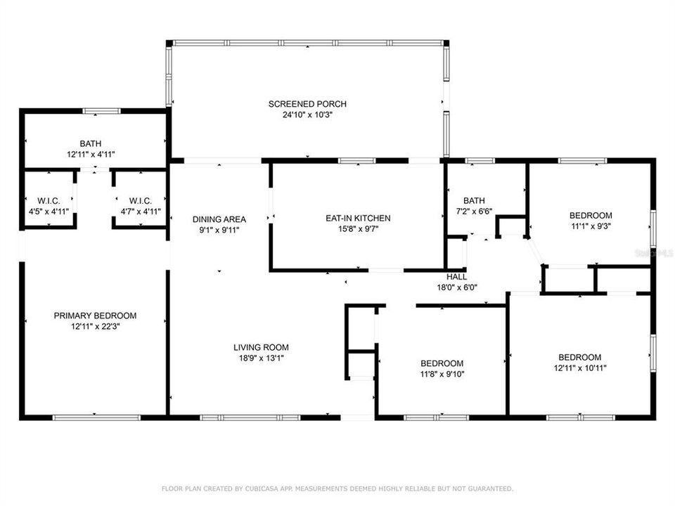 Active With Contract: $279,000 (3 beds, 1 baths, 1391 Square Feet)