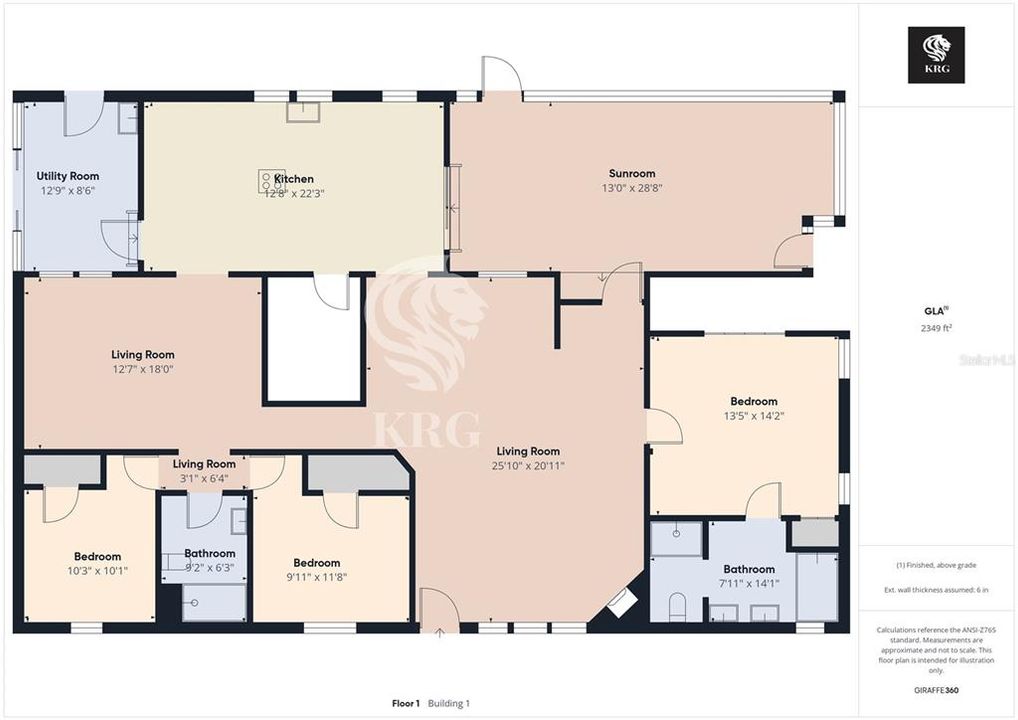 待售: $375,000 (3 贝兹, 2 浴室, 2349 平方英尺)