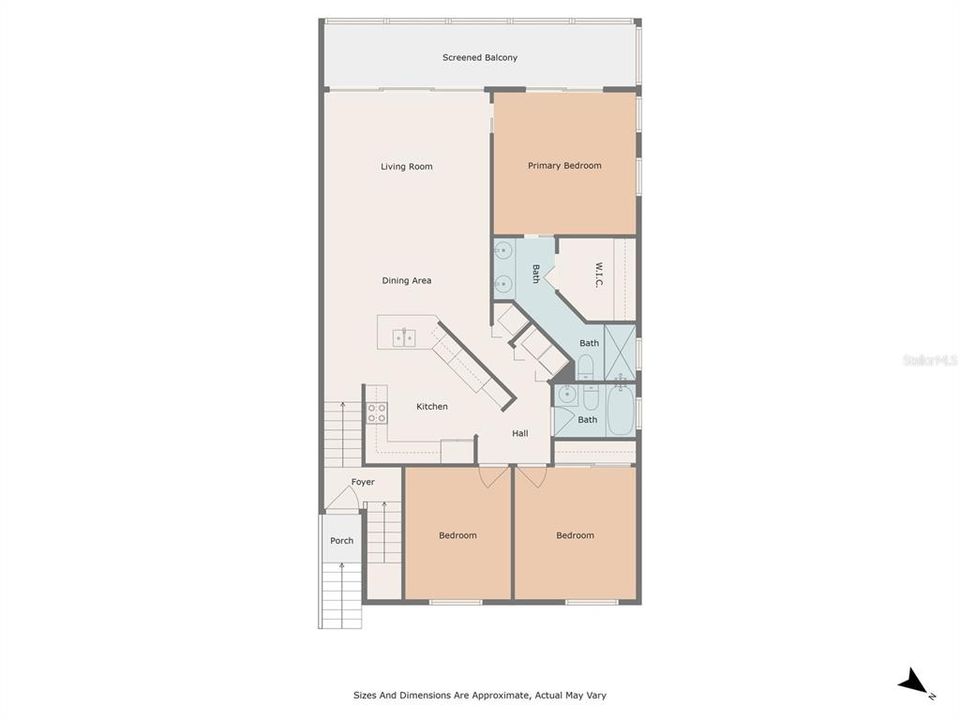 Active With Contract: $225,000 (2 beds, 2 baths, 1346 Square Feet)