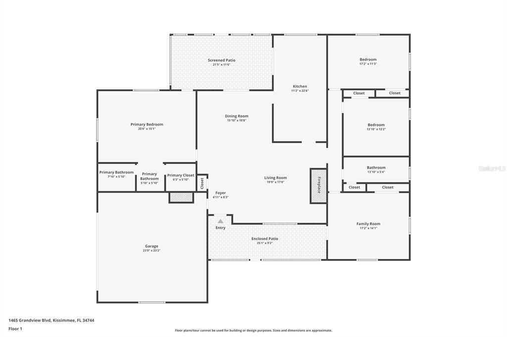 Activo con contrato: $535,000 (4 camas, 2 baños, 2531 Pies cuadrados)
