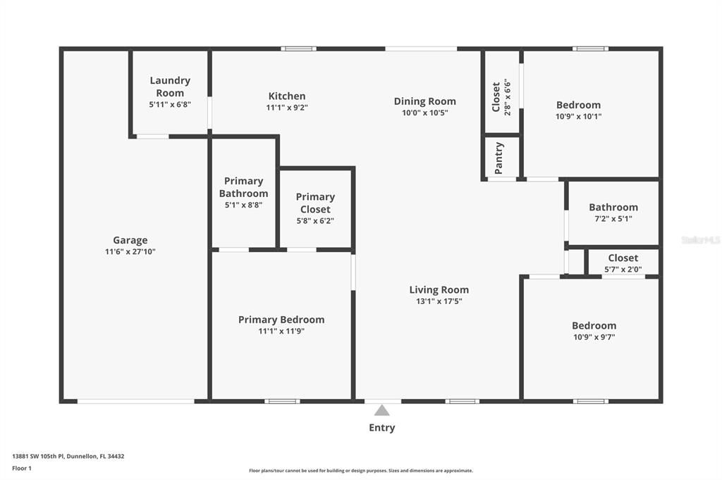 Active With Contract: $219,000 (3 beds, 2 baths, 1130 Square Feet)