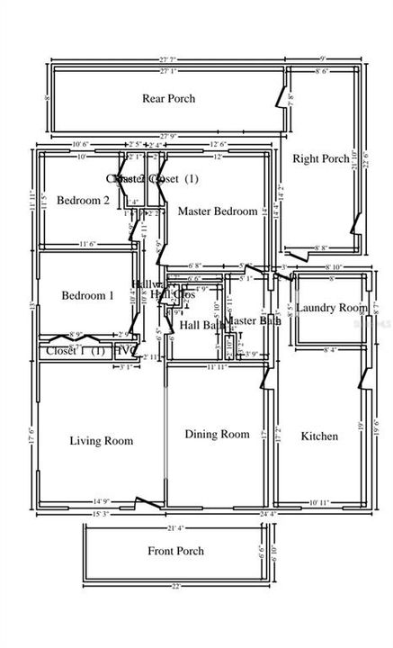 En Venta: $240,000 (3 camas, 2 baños, 1447 Pies cuadrados)