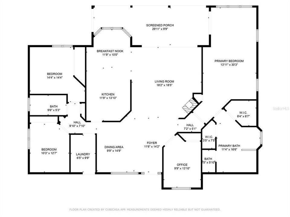 Activo con contrato: $696,000 (4 camas, 2 baños, 2529 Pies cuadrados)