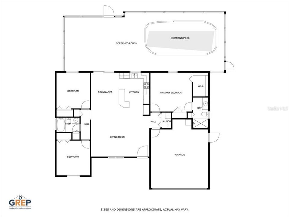 На продажу: $388,000 (3 спален, 2 ванн, 1379 Квадратных фут)
