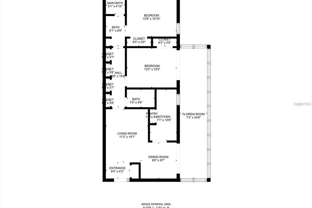 For Sale: $164,900 (2 beds, 2 baths, 940 Square Feet)