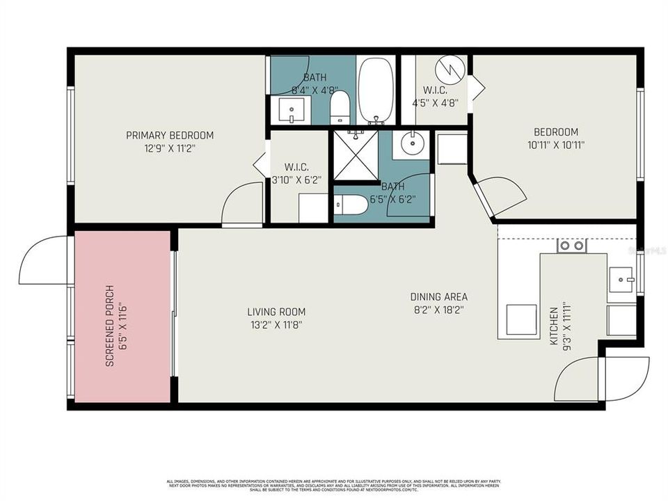 For Sale: $169,900 (2 beds, 2 baths, 860 Square Feet)