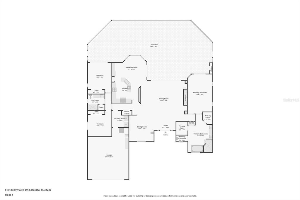 合同活跃: $615,000 (3 贝兹, 2 浴室, 2431 平方英尺)