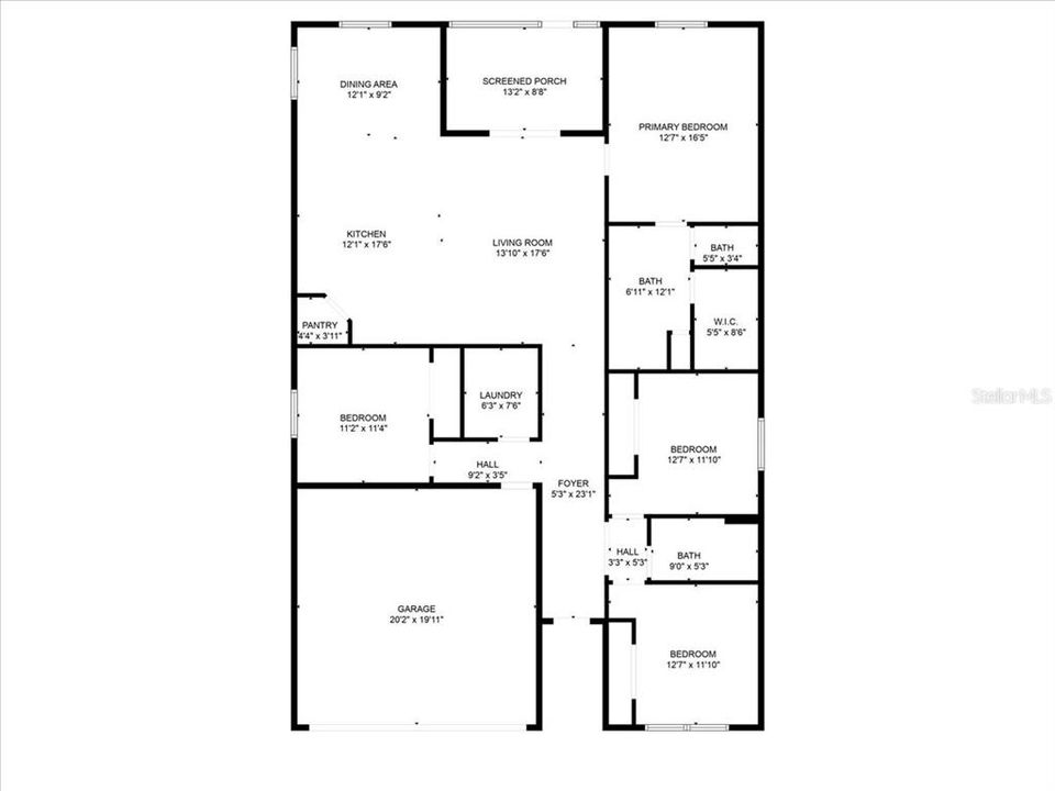 待售: $317,000 (4 贝兹, 2 浴室, 1809 平方英尺)