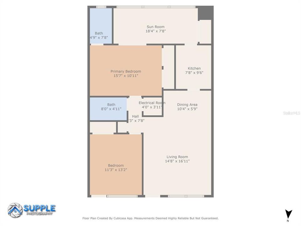 Active With Contract: $159,900 (2 beds, 2 baths, 870 Square Feet)