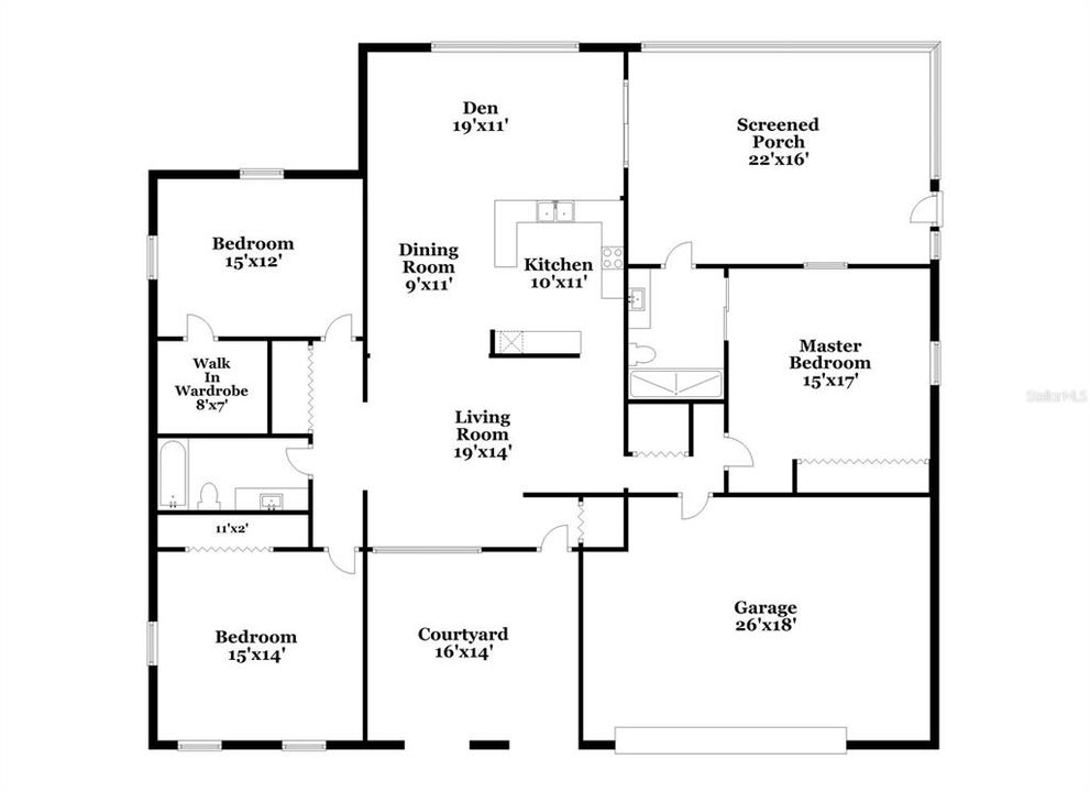 For Rent: $2,005 (3 beds, 2 baths, 1508 Square Feet)