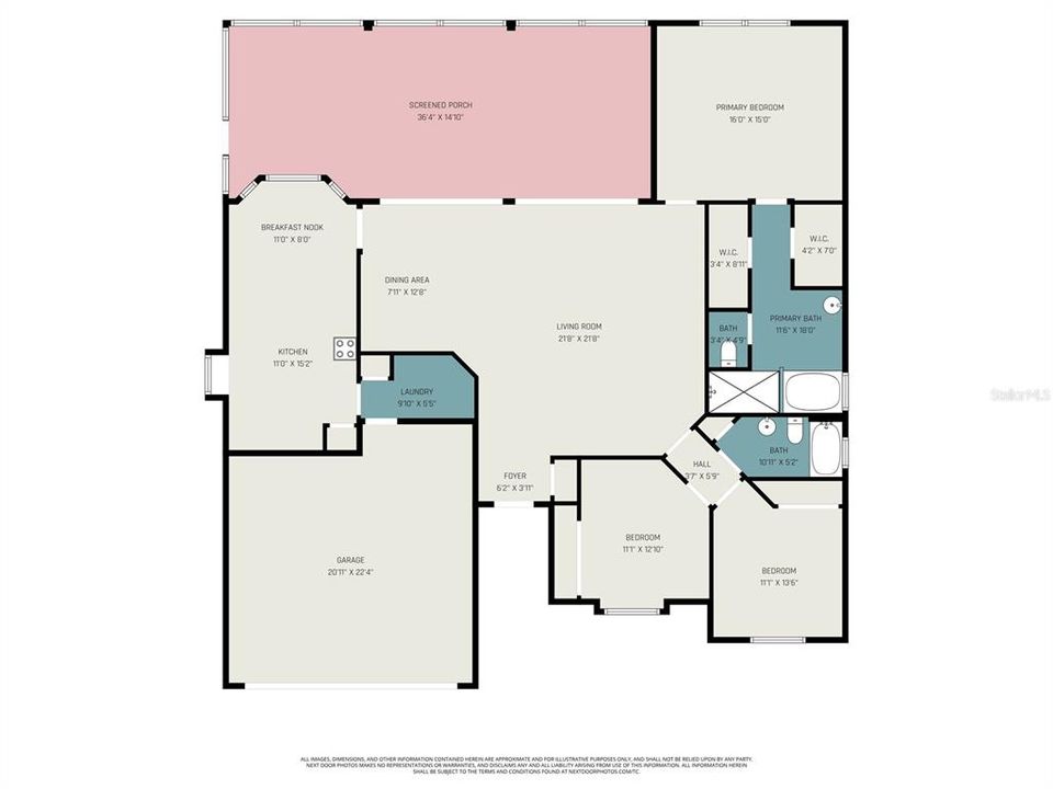 合同活跃: $449,900 (3 贝兹, 2 浴室, 1870 平方英尺)