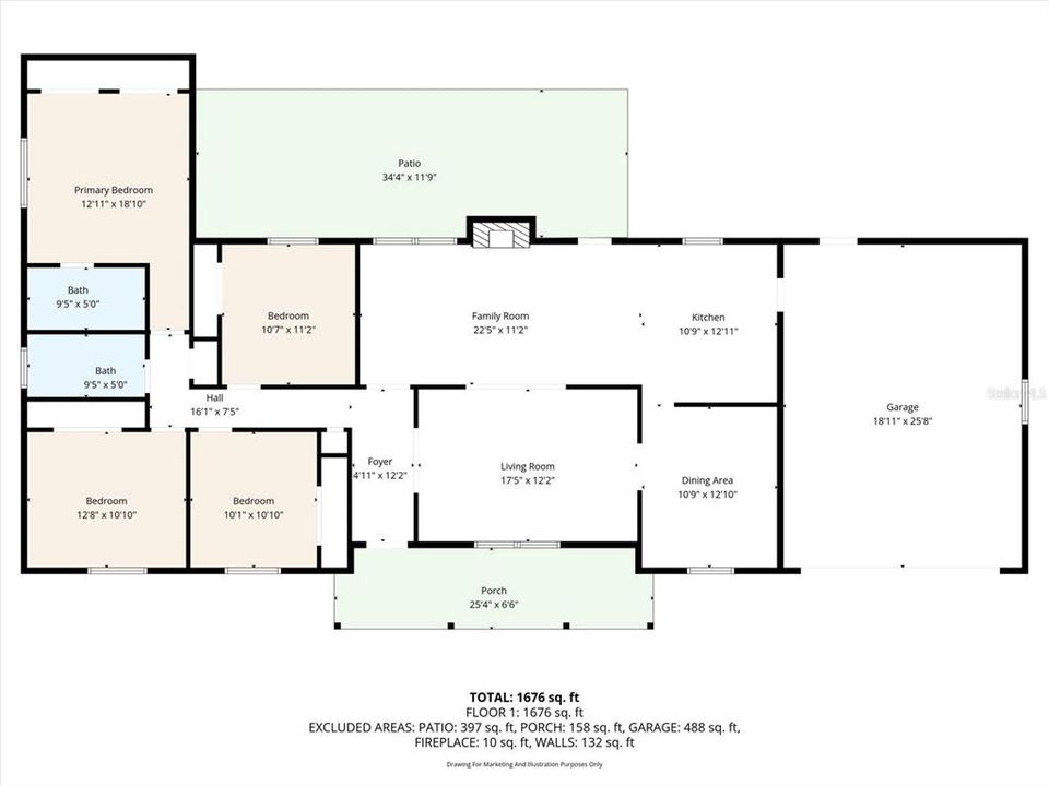 合同活跃: $389,900 (4 贝兹, 2 浴室, 1788 平方英尺)