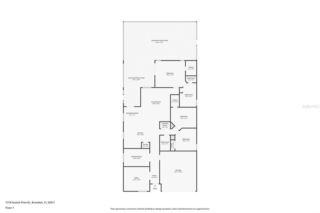 Active With Contract: $395,000 (3 beds, 2 baths, 1733 Square Feet)