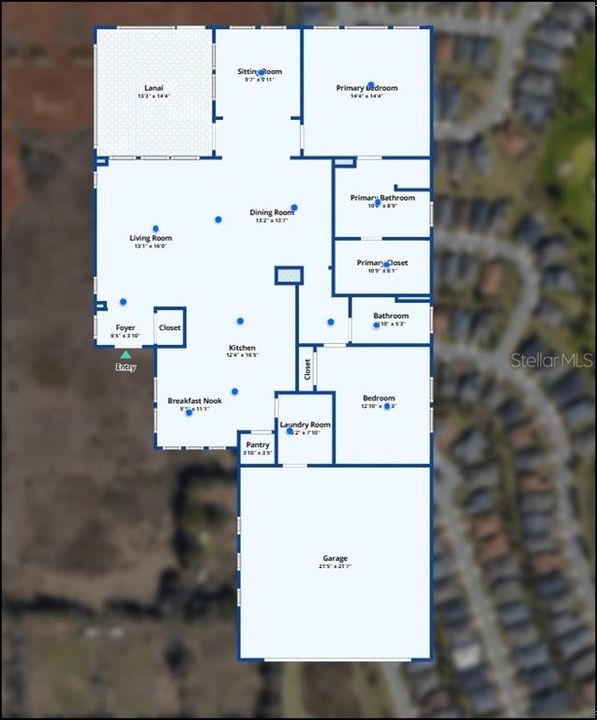合同活跃: $358,000 (2 贝兹, 2 浴室, 1666 平方英尺)