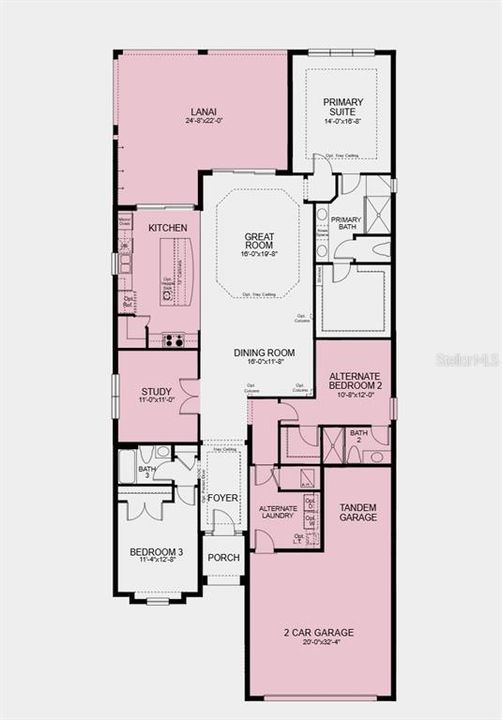 合同活跃: $711,884 (3 贝兹, 3 浴室, 2275 平方英尺)