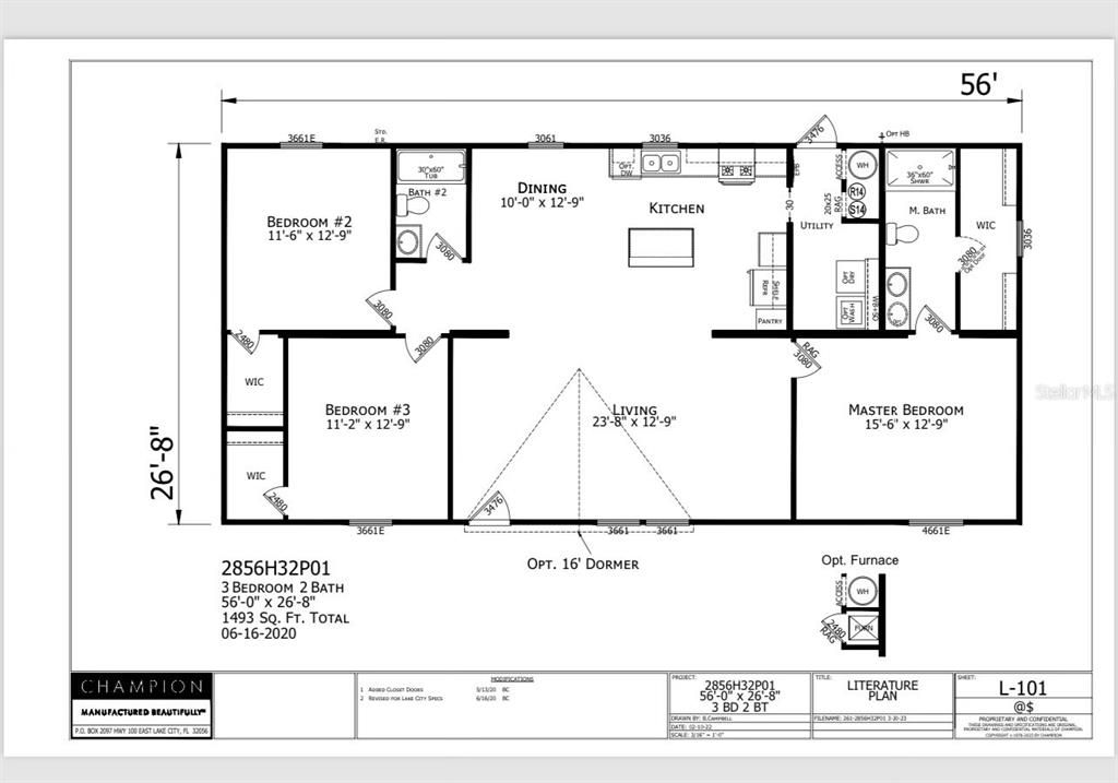 На продажу: $289,900 (3 спален, 2 ванн, 1493 Квадратных фут)
