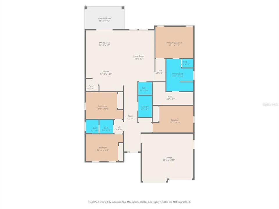 На продажу: $438,900 (4 спален, 2 ванн, 2166 Квадратных фут)