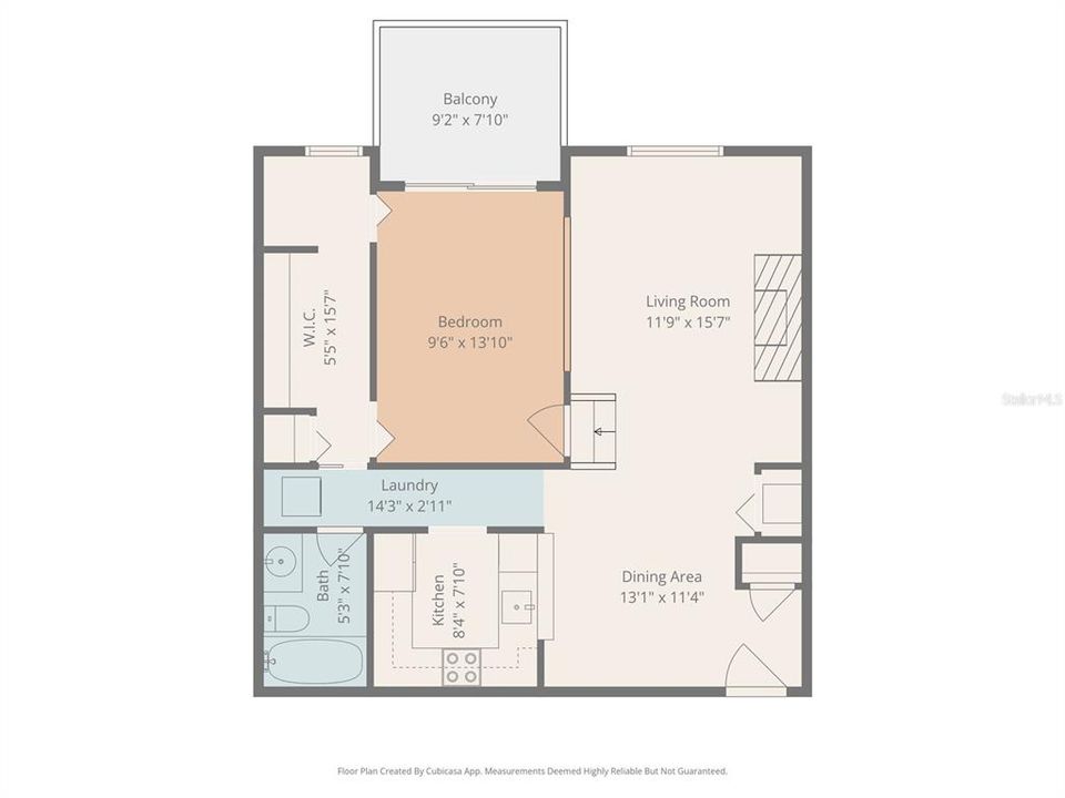 Active With Contract: $155,000 (1 beds, 1 baths, 764 Square Feet)
