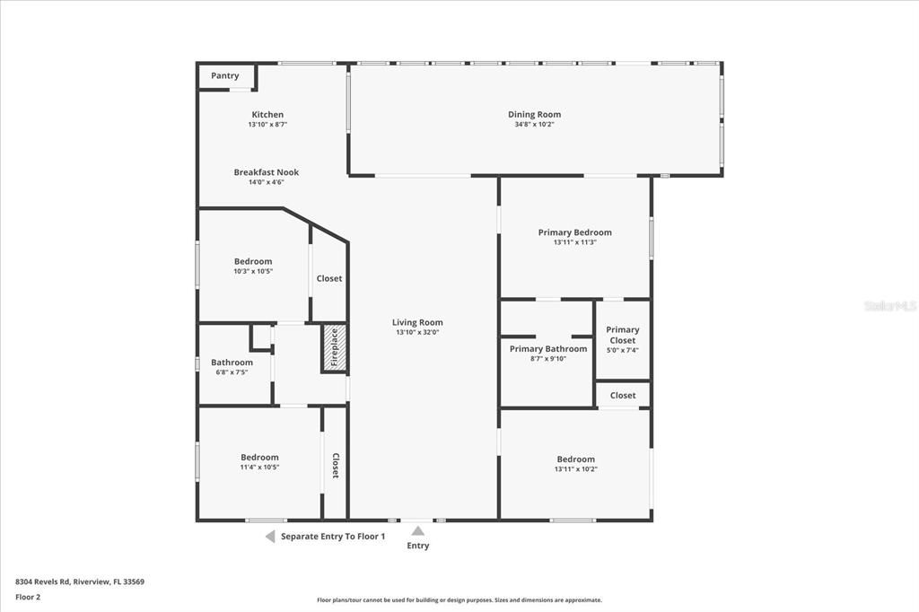 For Sale: $874,000 (6 beds, 3 baths, 2243 Square Feet)