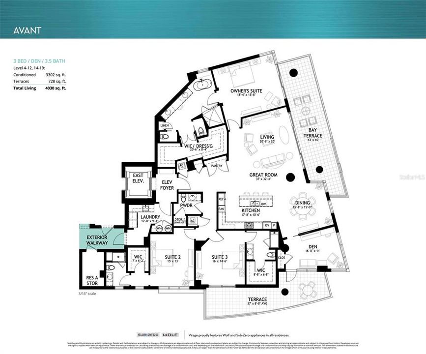 En Venta: $2,999,000 (3 camas, 3 baños, 3395 Pies cuadrados)