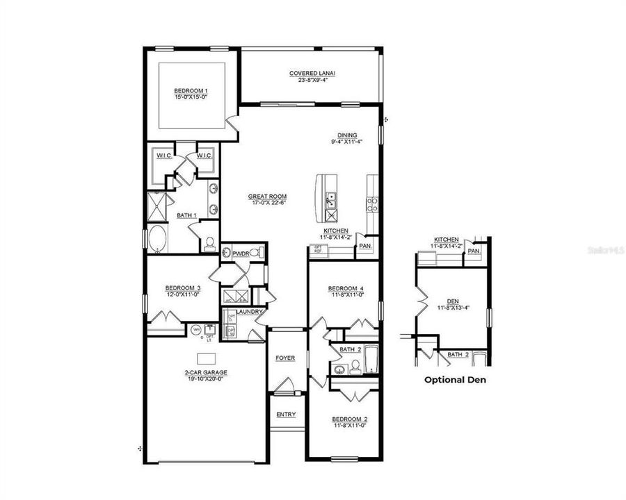 Active With Contract: $399,000 (4 beds, 2 baths, 2045 Square Feet)