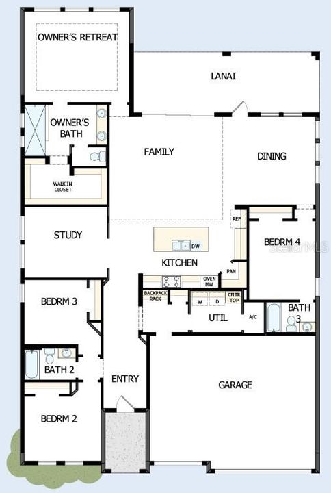 Active With Contract: $759,990 (4 beds, 3 baths, 2506 Square Feet)