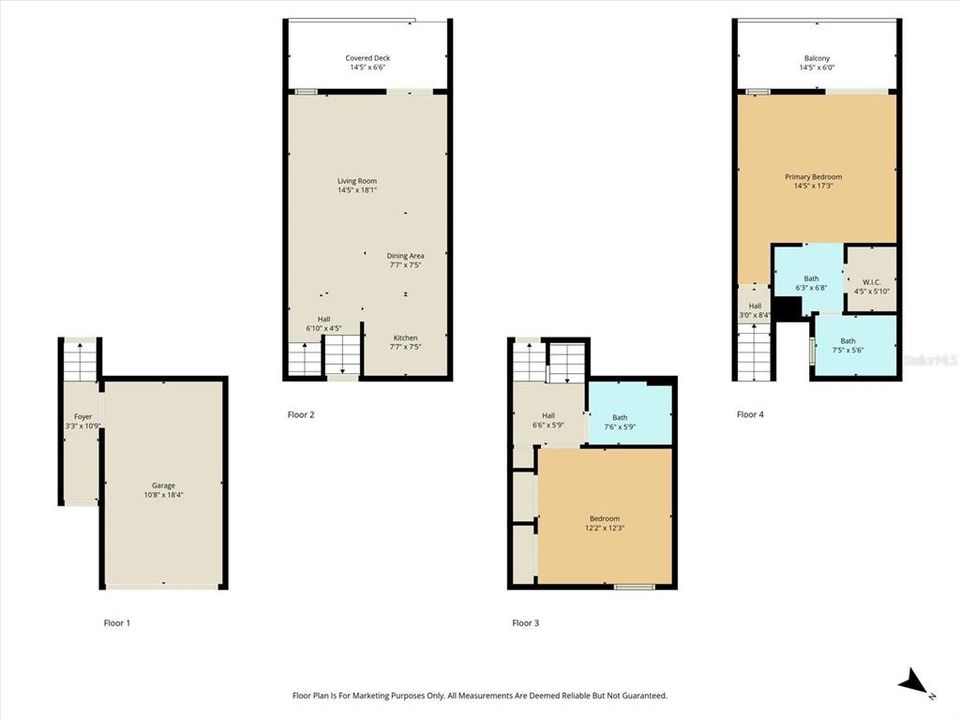 En Venta: $349,000 (2 camas, 2 baños, 1200 Pies cuadrados)