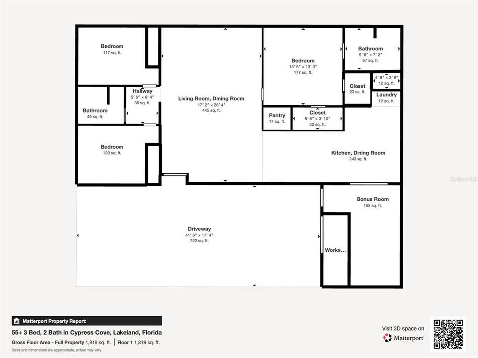 Active With Contract: $194,000 (3 beds, 2 baths, 1568 Square Feet)