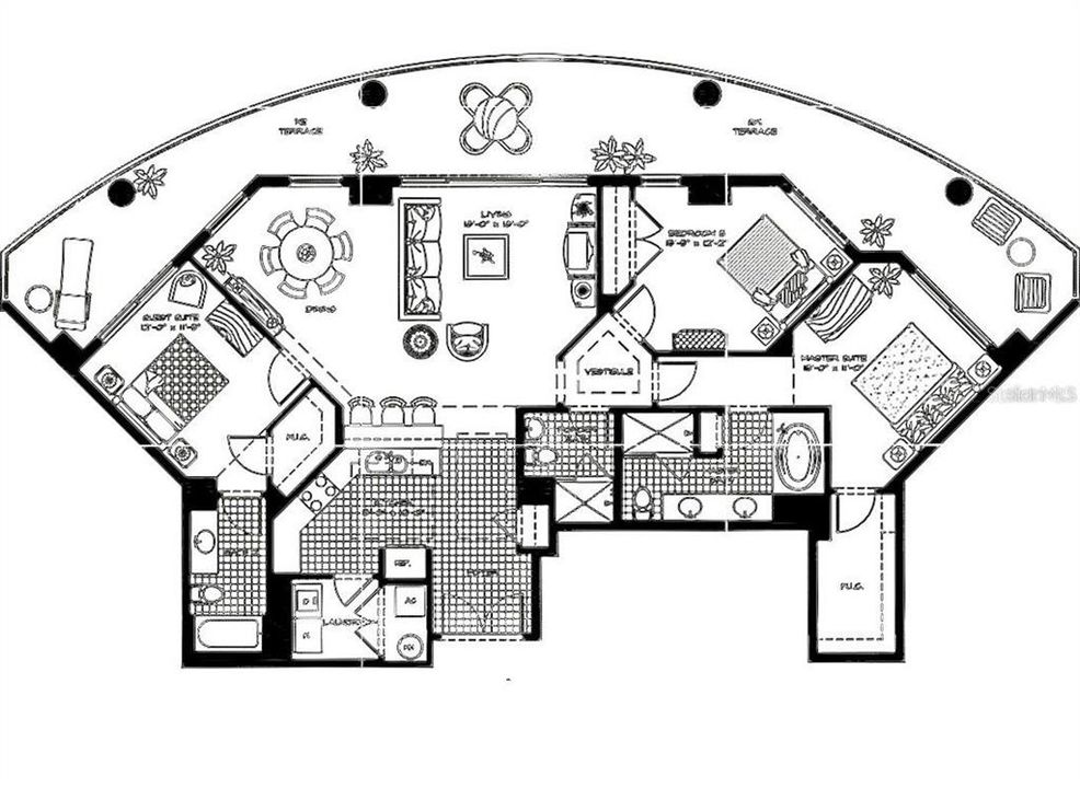 出租: $6,500 (3 贝兹, 3 浴室, 1733 平方英尺)