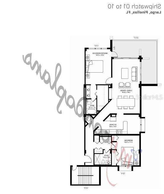 For Sale: $362,000 (2 beds, 2 baths, 1445 Square Feet)
