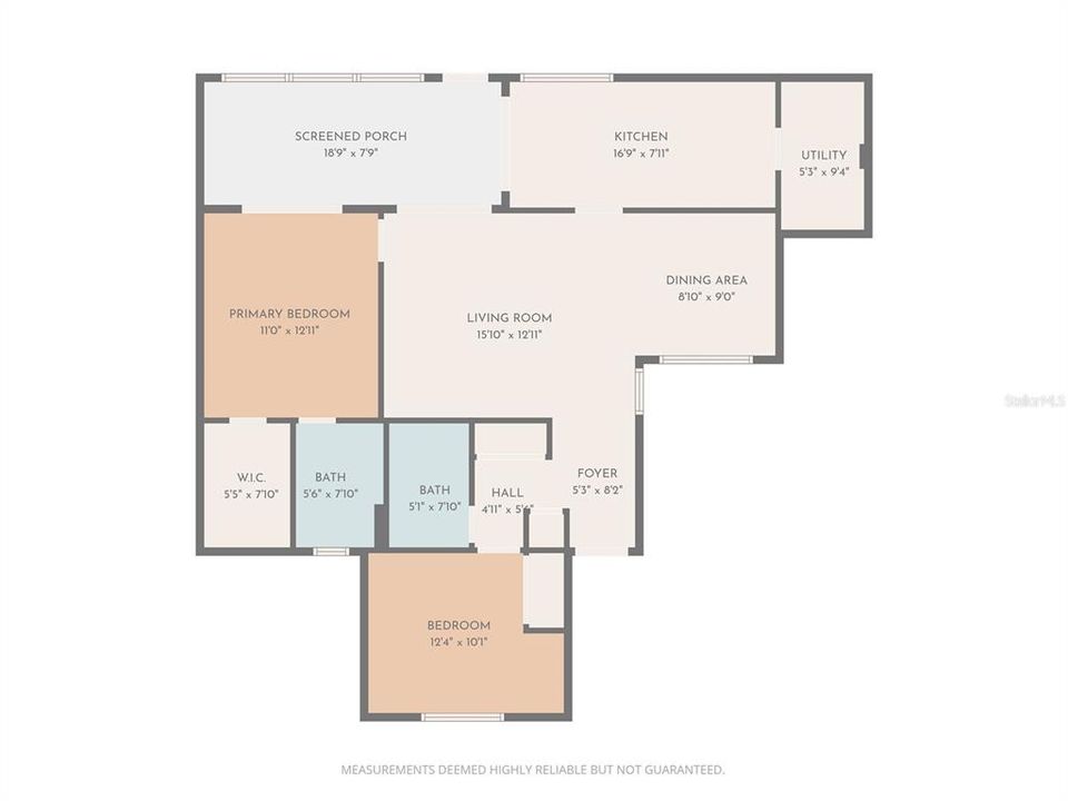 На продажу: $149,000 (2 спален, 2 ванн, 1070 Квадратных фут)