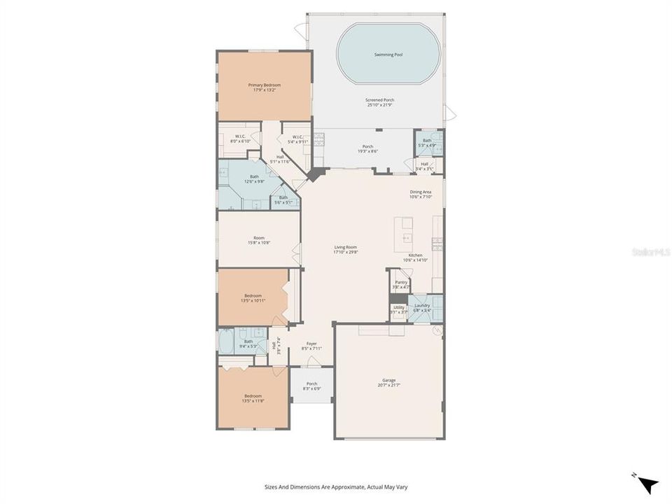 Под контрактом: $685,000 (3 спален, 2 ванн, 2211 Квадратных фут)