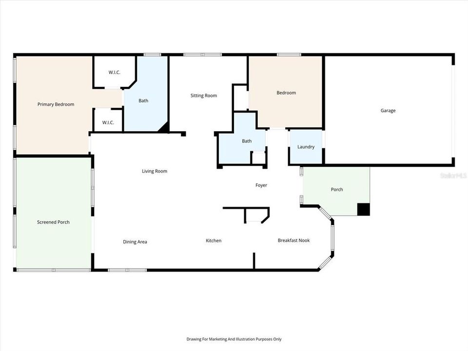 Activo con contrato: $324,900 (2 camas, 2 baños, 1813 Pies cuadrados)