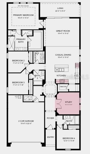 Active With Contract: $469,999 (4 beds, 3 baths, 2394 Square Feet)