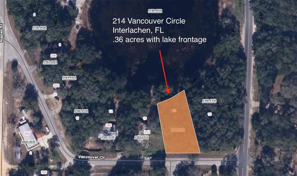 На продажу: $15,000 (0.36 acres)