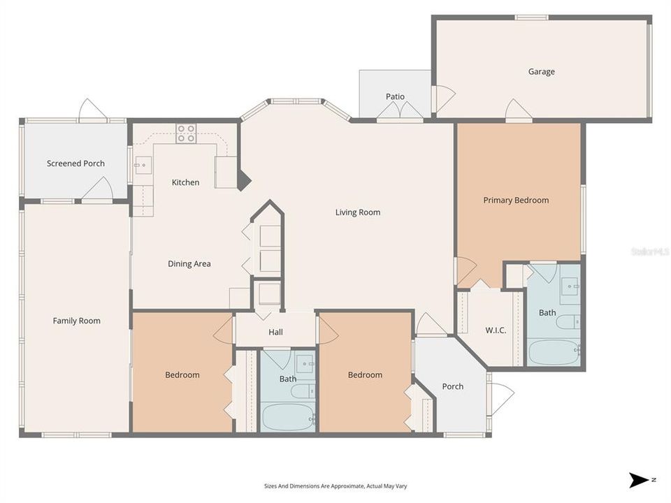 待售: $355,000 (3 贝兹, 2 浴室, 1441 平方英尺)