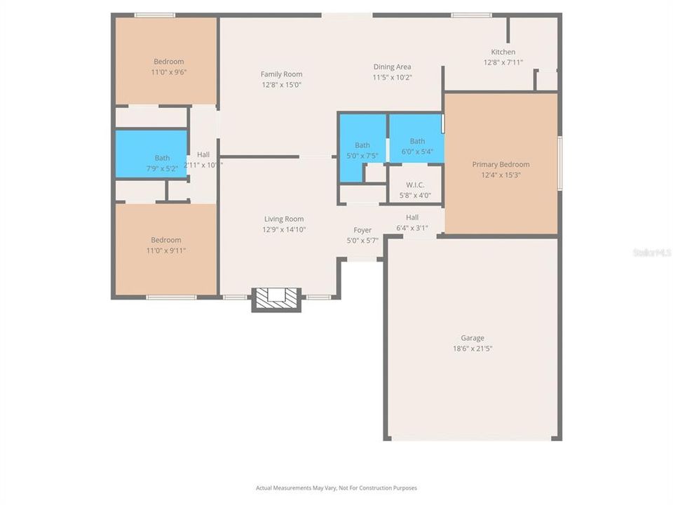 待售: $319,000 (3 贝兹, 2 浴室, 1470 平方英尺)