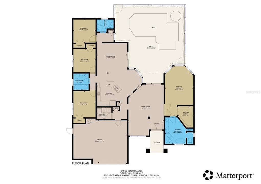 For Sale: $487,400 (4 beds, 3 baths, 2433 Square Feet)