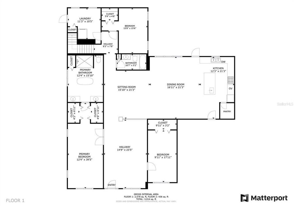 На продажу: $850,000 (4 спален, 3 ванн, 3248 Квадратных фут)