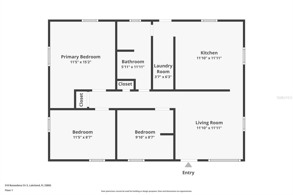 Под контрактом: $200,000 (3 спален, 1 ванн, 875 Квадратных фут)