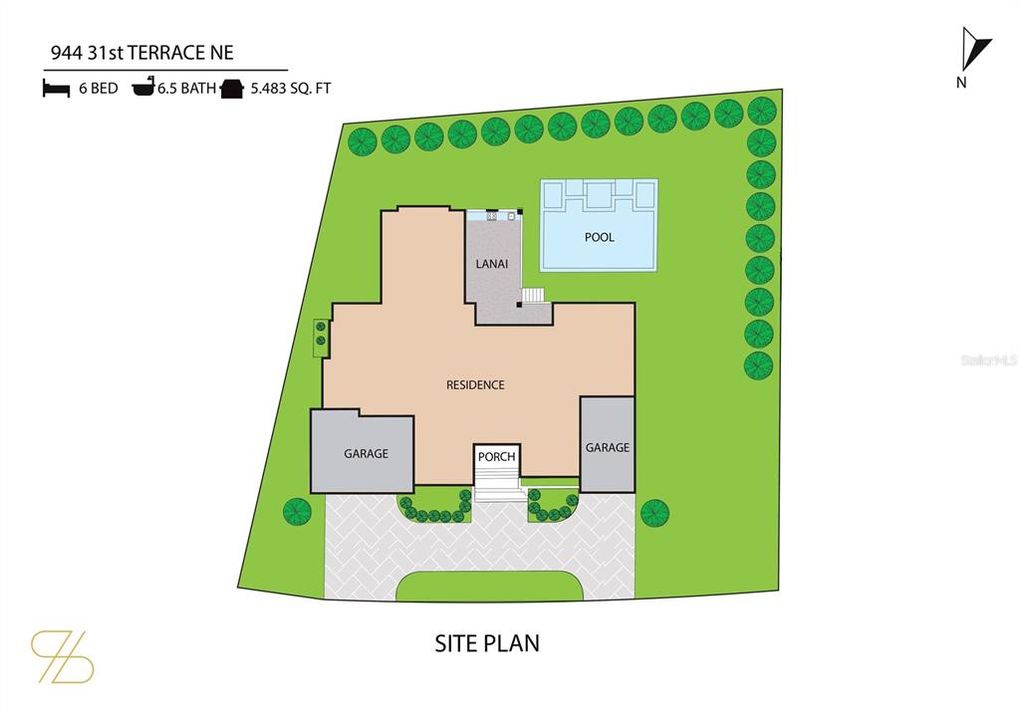 For Sale: $3,650,000 (5 beds, 6 baths, 5483 Square Feet)