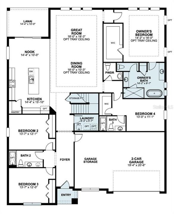 Active With Contract: $759,990 (5 beds, 4 baths, 3460 Square Feet)