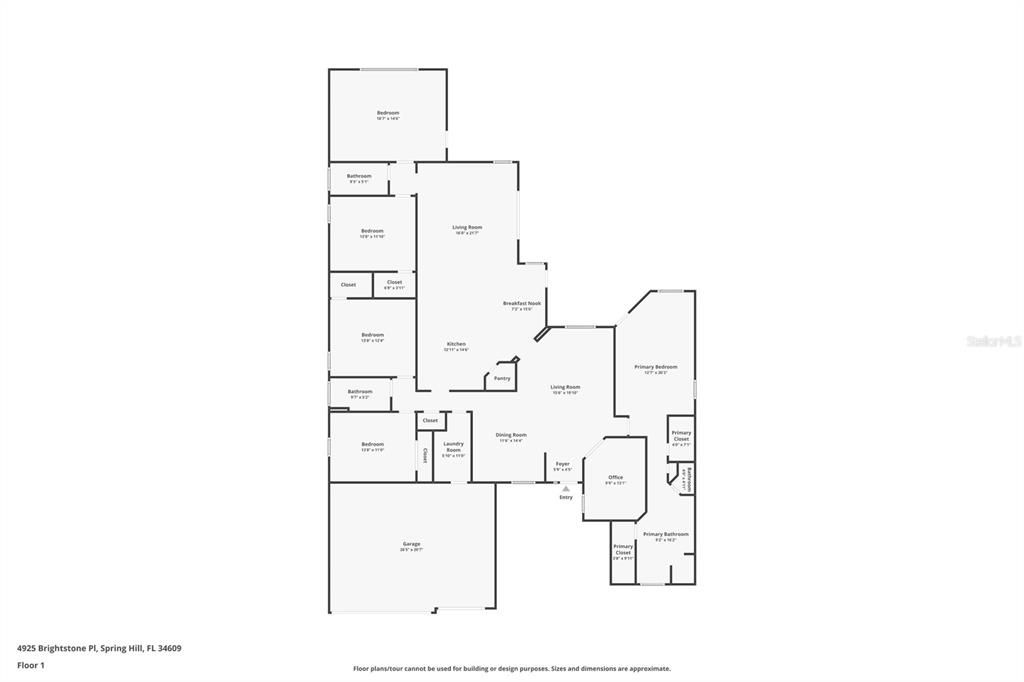 待售: $510,000 (5 贝兹, 3 浴室, 3114 平方英尺)